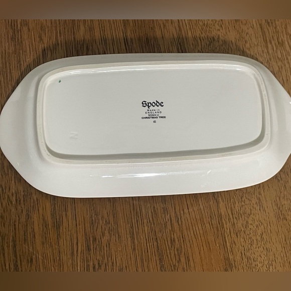 Vintage Spode Christmas Butter Dish - Picture 2 of 3